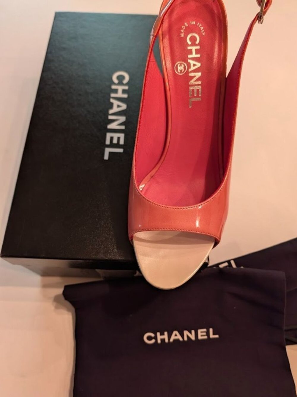 Chanel slingback platform pump (LIKE NEW) - Picture 10 of 10